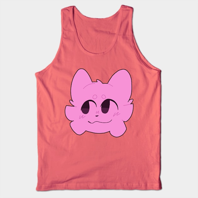 ConeKat (pink) Tank Top by WillowTheCat-